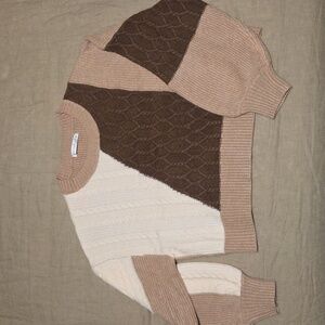 Altar'd State Gemma Colorblock Sweater